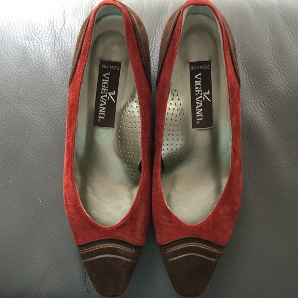 🧡Vigevano🧡 Handmade shoes in suede - Like New! - Picture 3 of 8